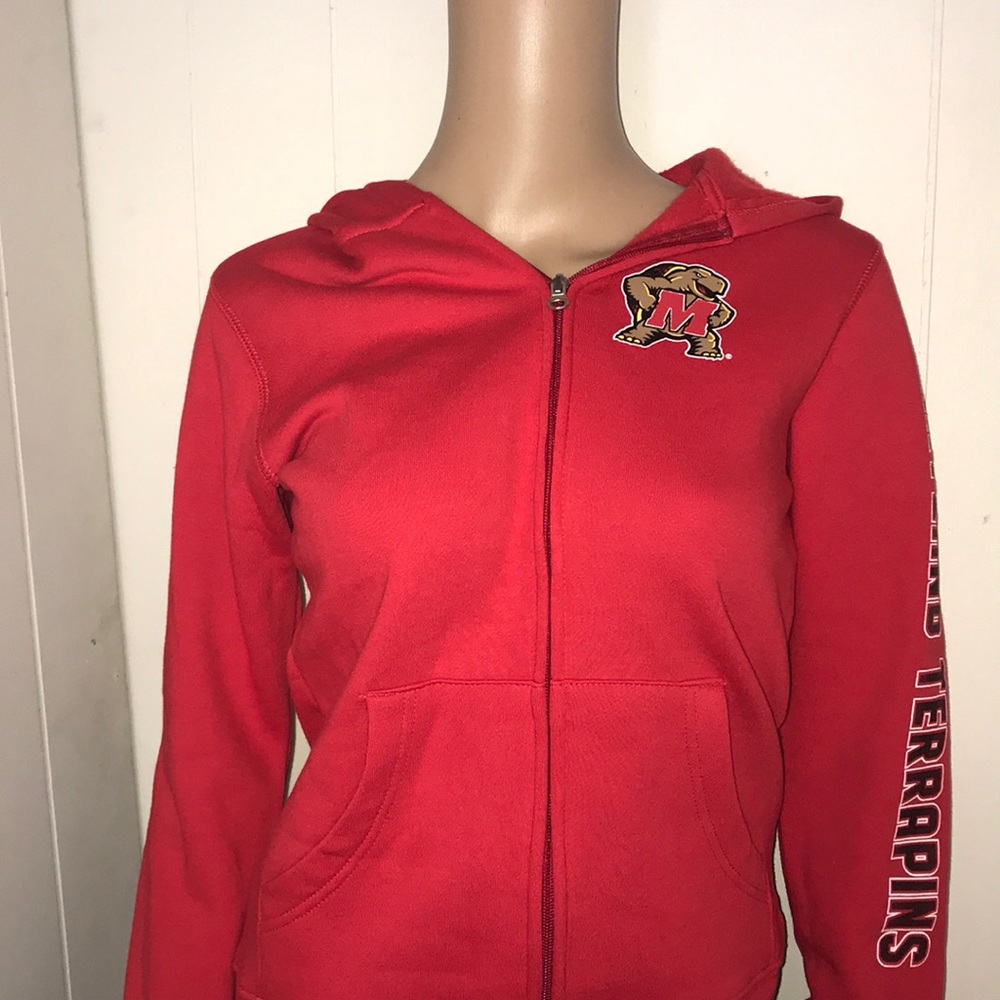 Maryland terrapins Jacket size youth large 14